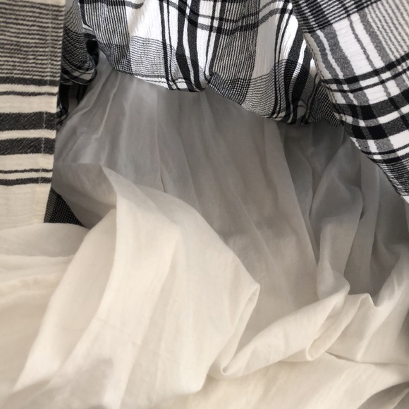 Spaghetti Strap Cut Out Checked Midi Dress - Picture 8 of 8